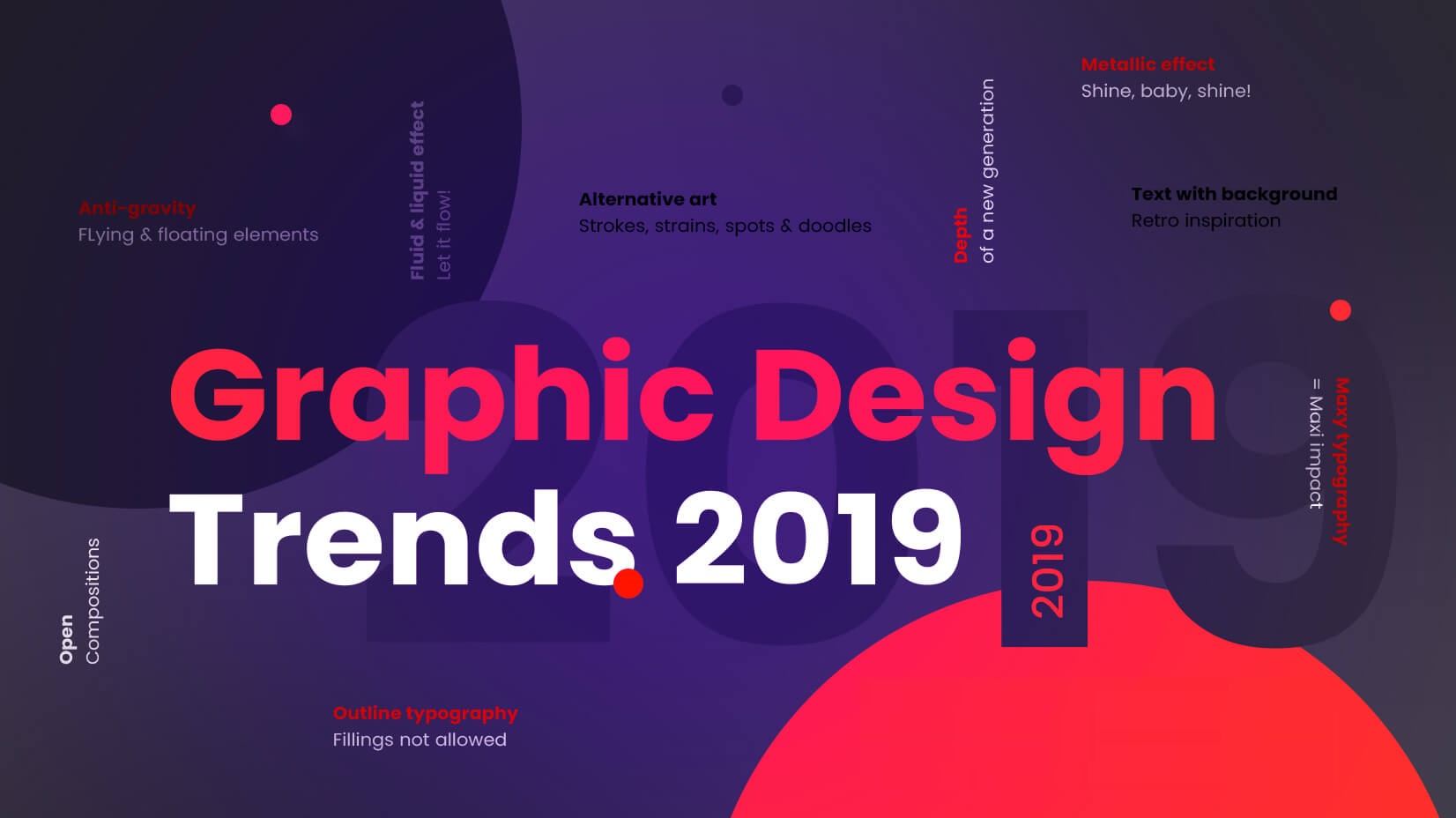 The 10 most inspirational graphic design trends for 2019