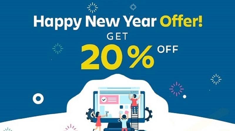 Web design and development offer – Happy New Year Offer